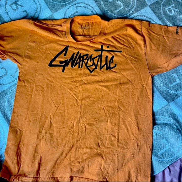 Gnarcotic Orange T-Shirt | Size: L - Picture 3 of 3